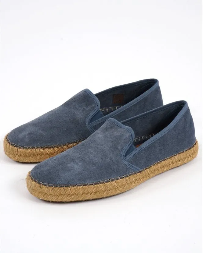 80s Casual Classics Ibiza Suede Espadrilles Denim Blue