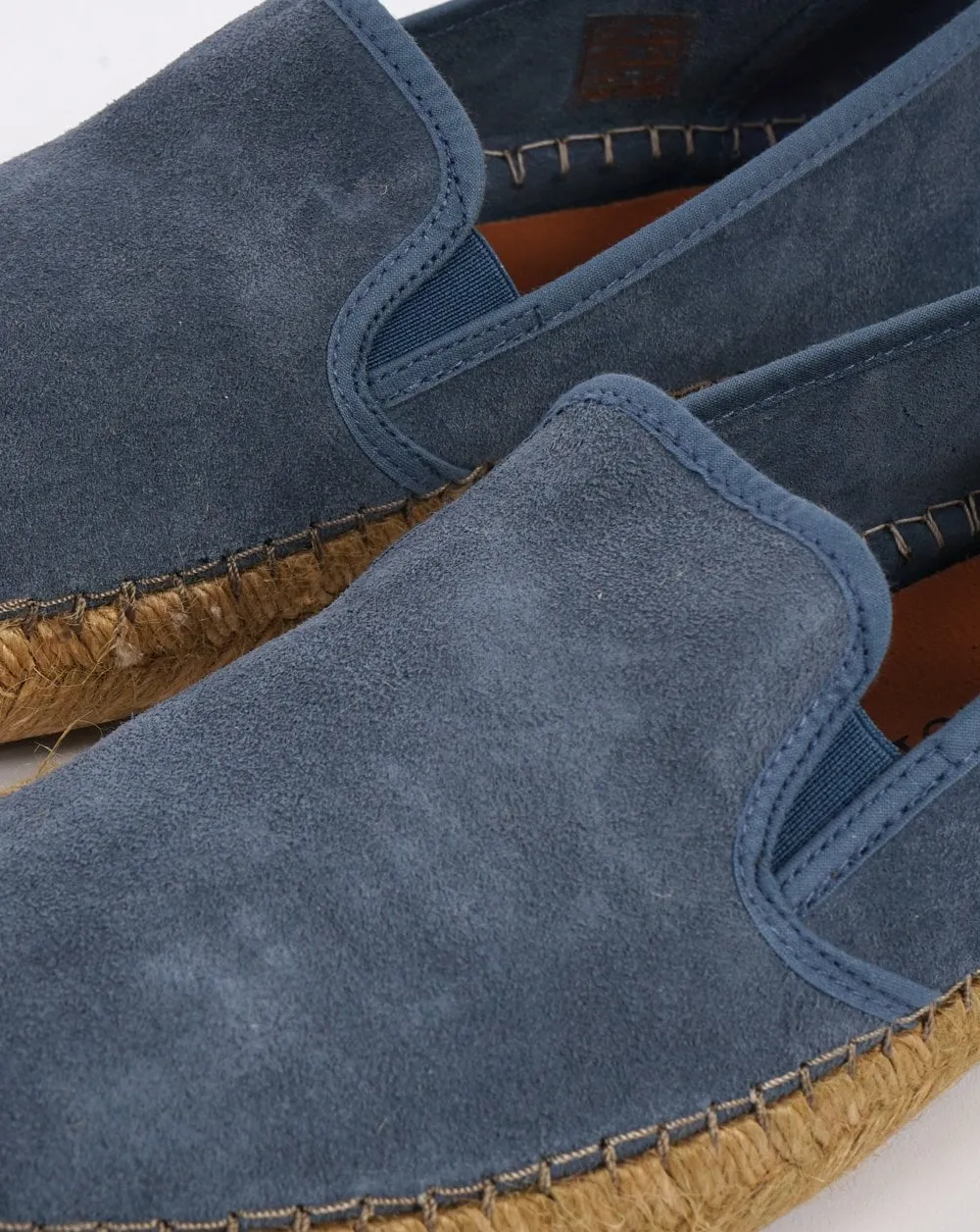 80s Casual Classics Ibiza Suede Espadrilles Denim Blue