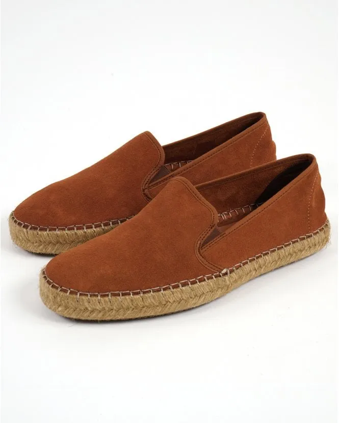 80s Casual Classics Ibiza Suede Espadrilles Tan 