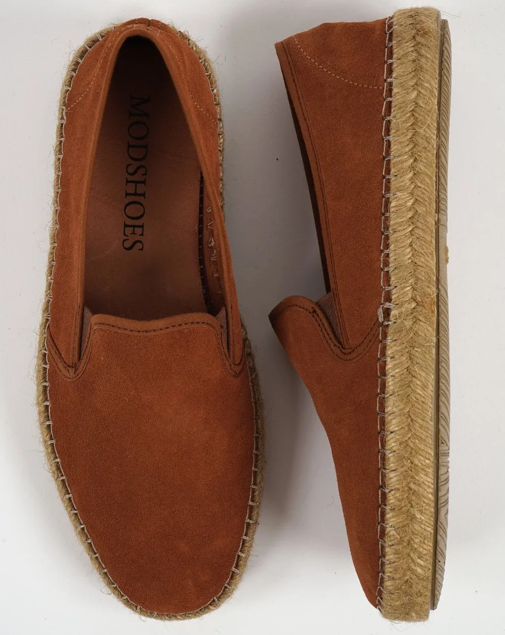 80s Casual Classics Ibiza Suede Espadrilles Tan 