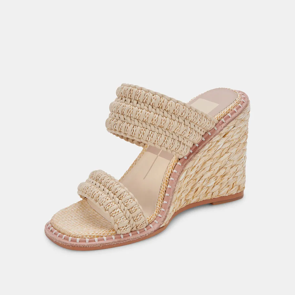 ABIGAL WEDGES LT NATURAL RAFFIA– Dolce Vita 6889111453762