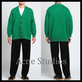 Acne Studios  |Unisex Wool Nylon Street Style Plain Cotton Logo Designers