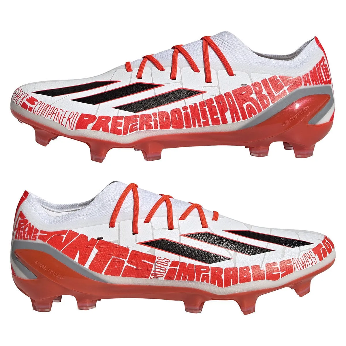 adidas Unisex X Speedportal Messi.1 Firm Ground Soccer Cleats | GW8387