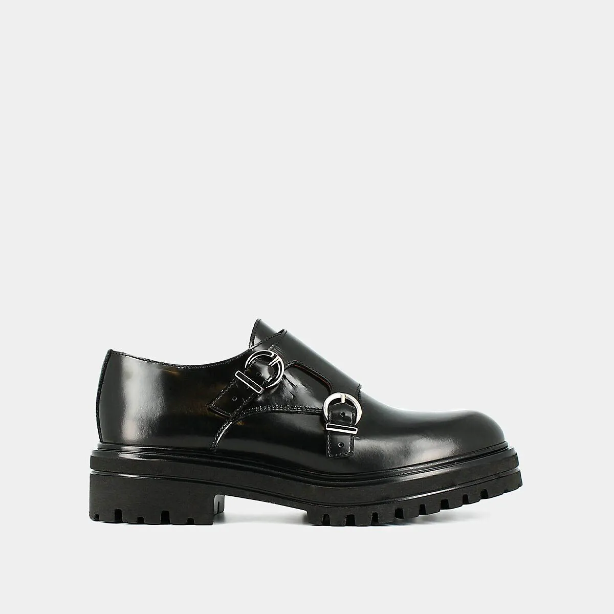 Amsterdam Glossy Leather Brogues