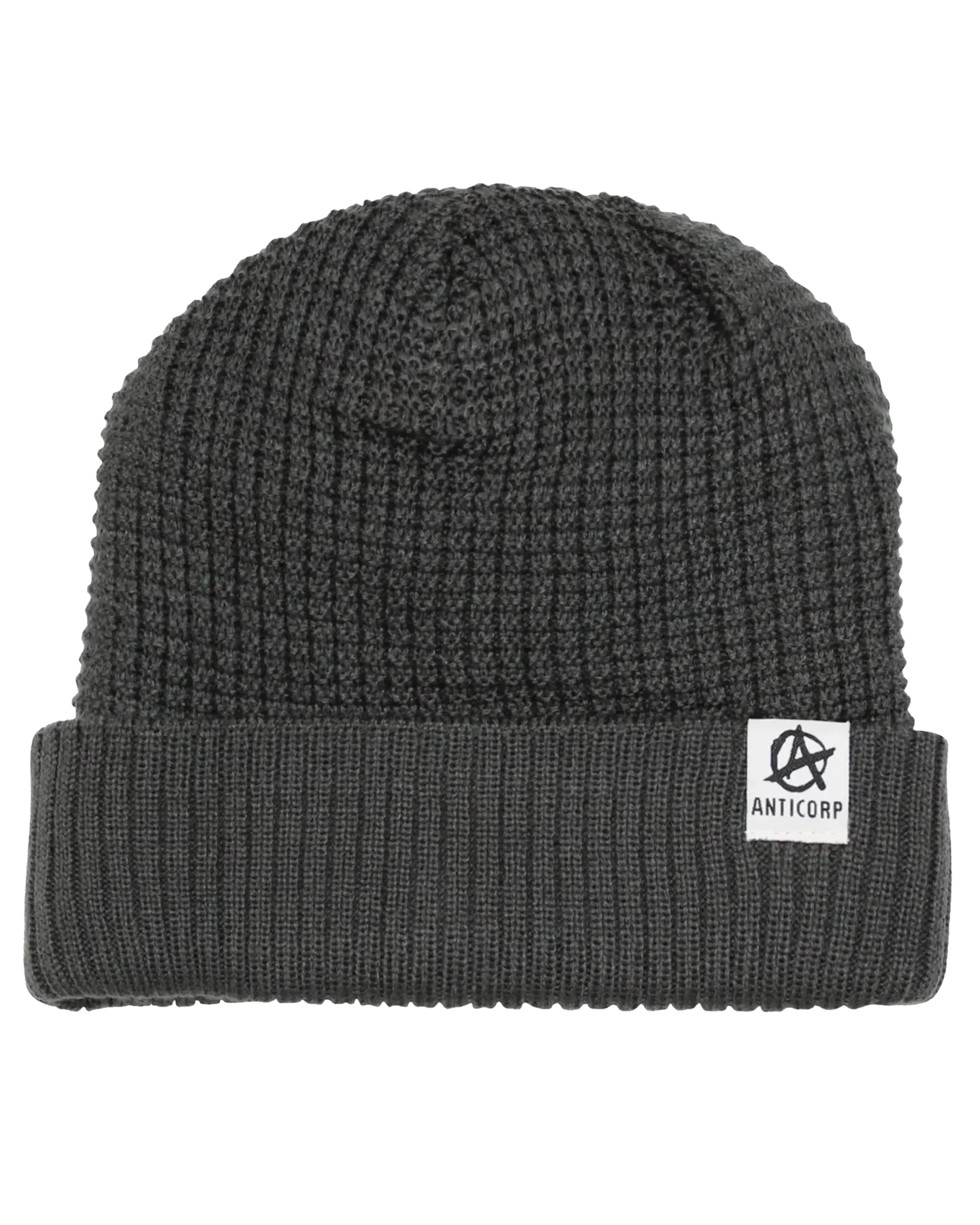 Anticorp Grid Lined Beanie Dark Grey | Beanies Mens | Snow Skiers Warehouse