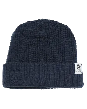 Anticorp Grid Lined Beanie Navy | Beanies Mens | Snow Skiers Warehouse