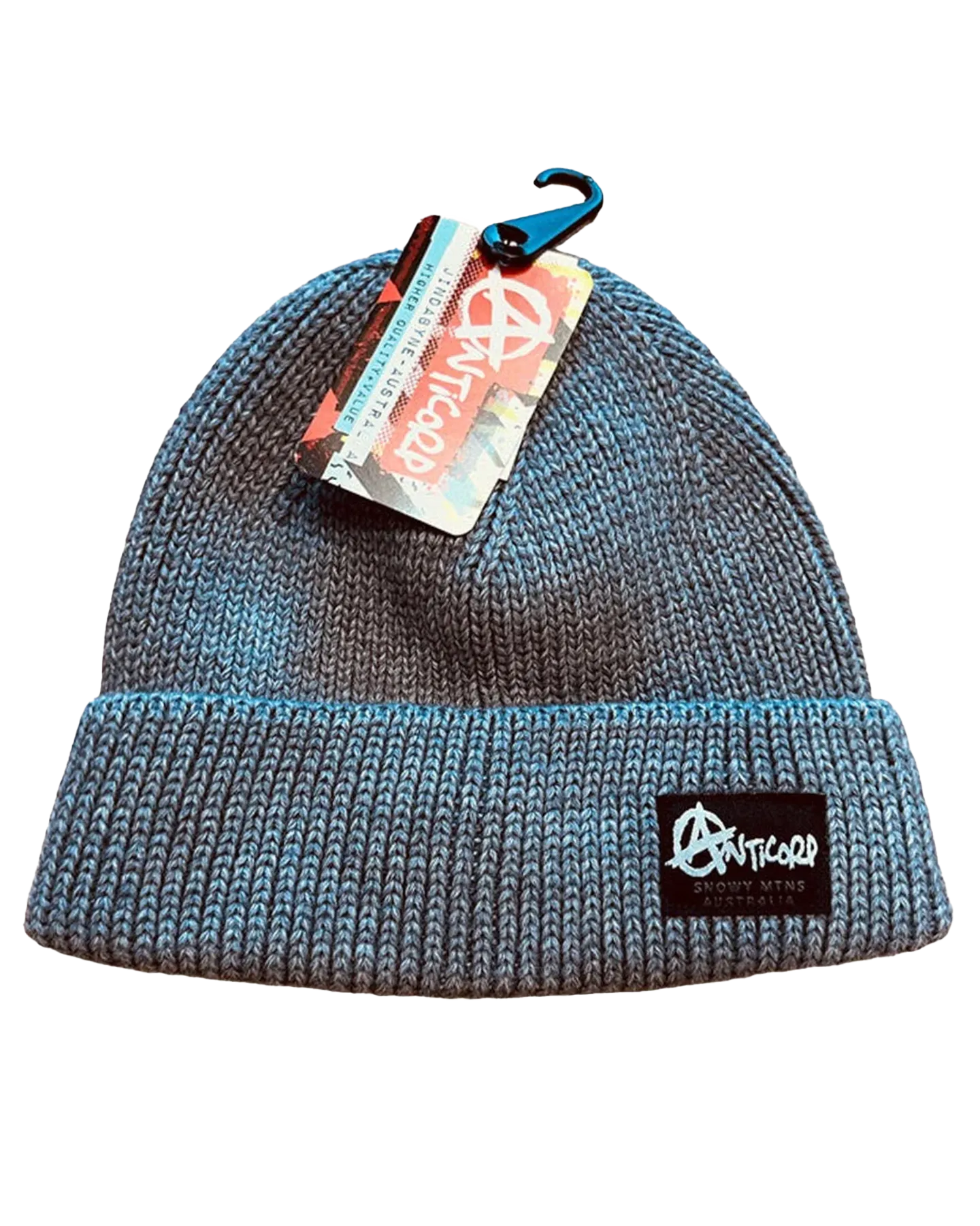 Anticorp Turn Up Beanie Light Grey | Beanies Mens | Snow Skiers Warehouse