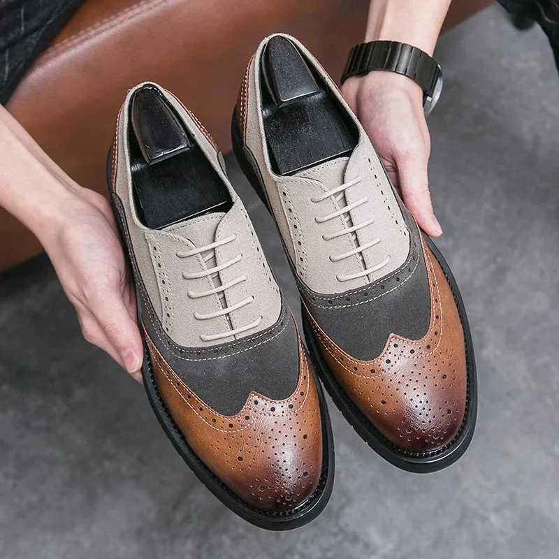 Antonio Voci Leather Brogues Shoes