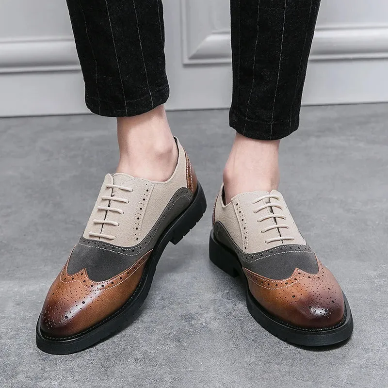 Antonio Voci Leather Brogues Shoes