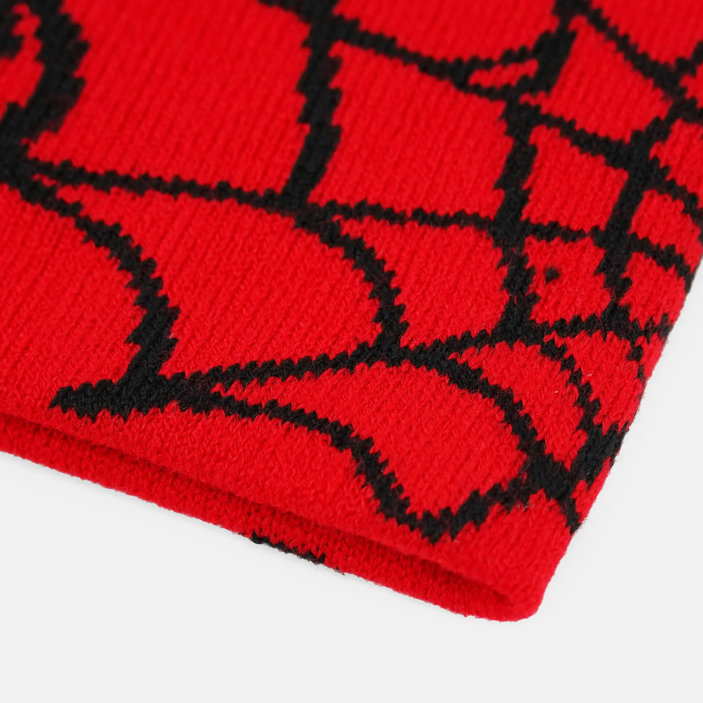 Arachno Red Beanie