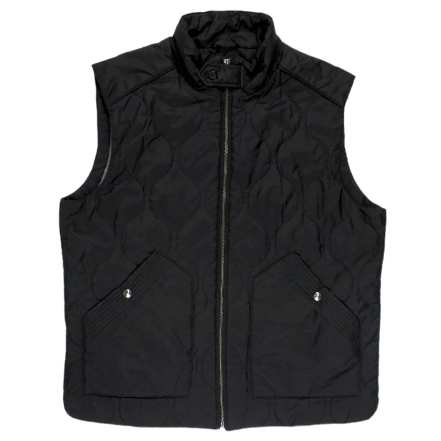 Banana Republic Black Quilted Gilet