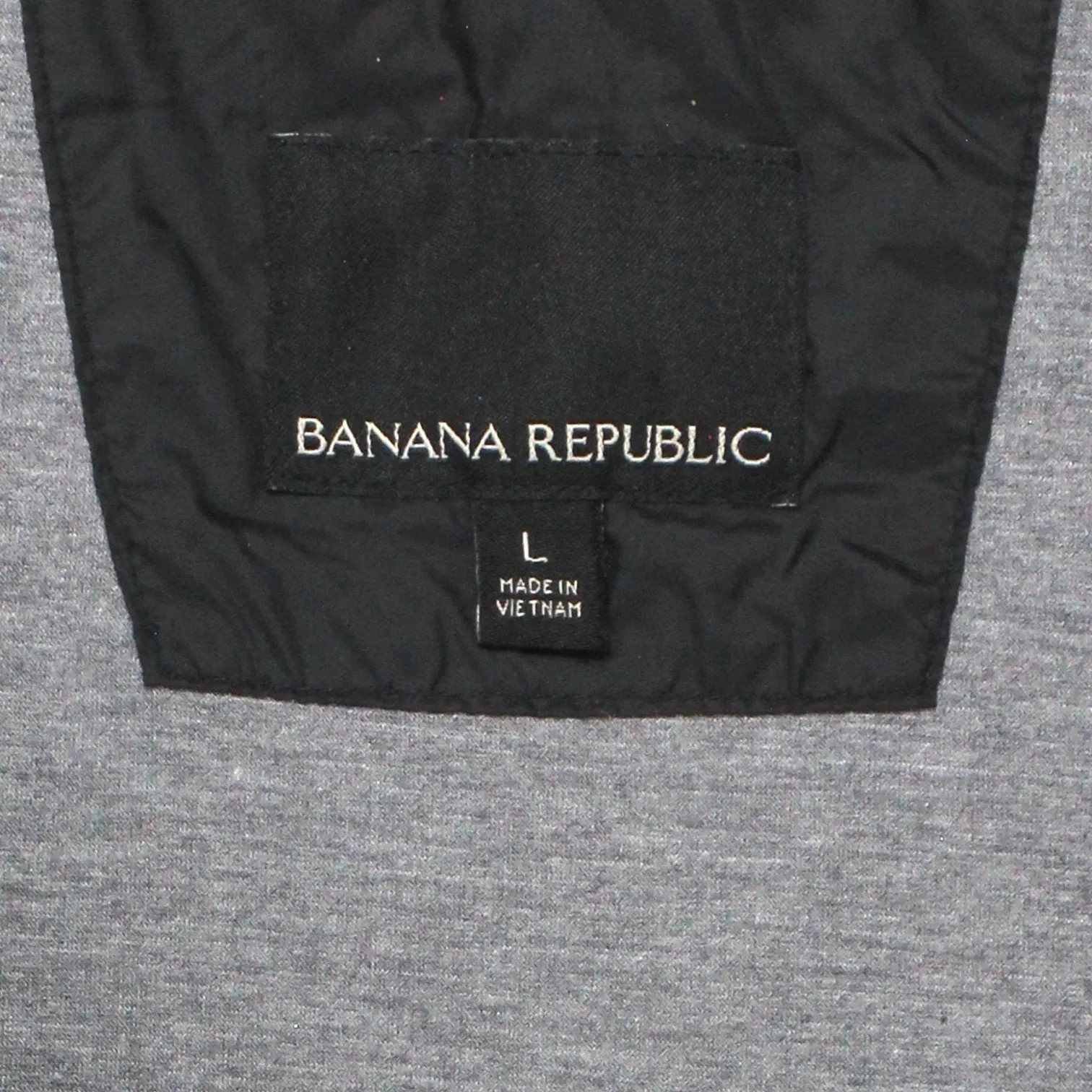 Banana Republic Black Quilted Gilet