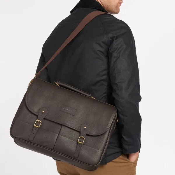 Barbour Leather Briefcase