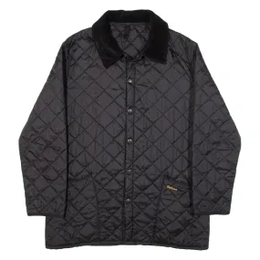 BARBOUR Liddesdale Mens Quilted Jacket Black L