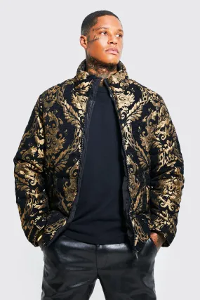 Baroque Tapestry Puffer