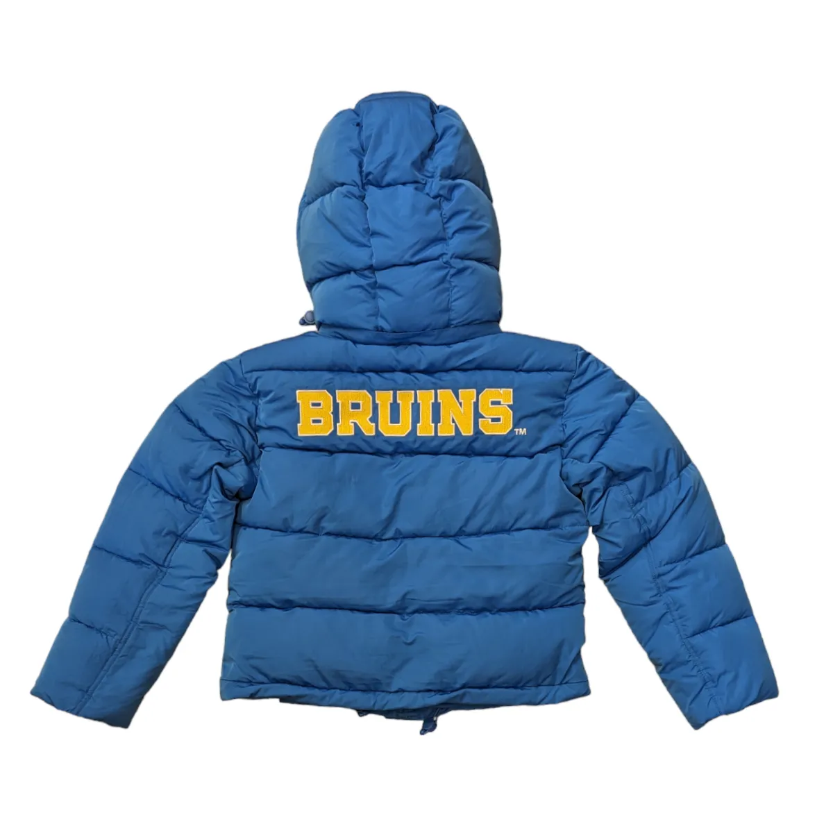 Bear UCLA Puffer Jacket Hood Blue