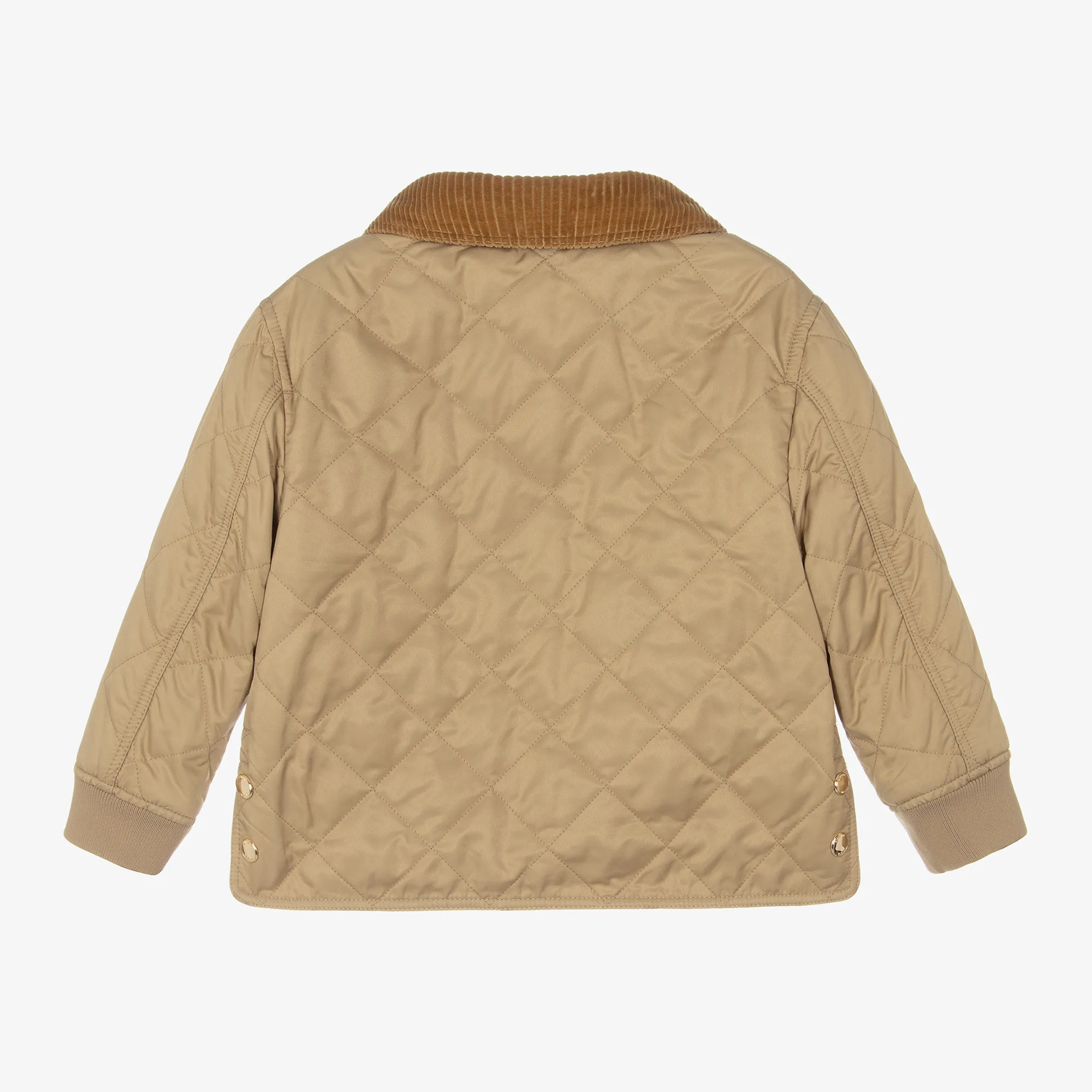 Beige Quilted Jacket