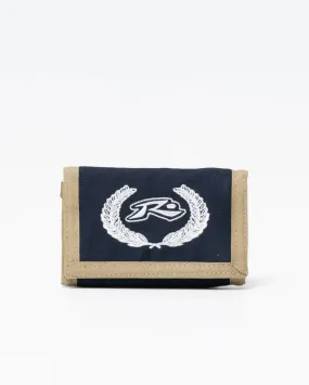 Billetera Rusty Plymouth Tri-Fold Wallet Navy Blue