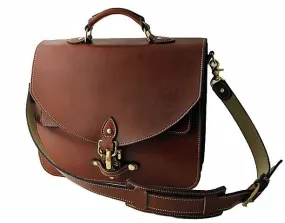 Billy Sunday Chestnut Large Machila Briefcase