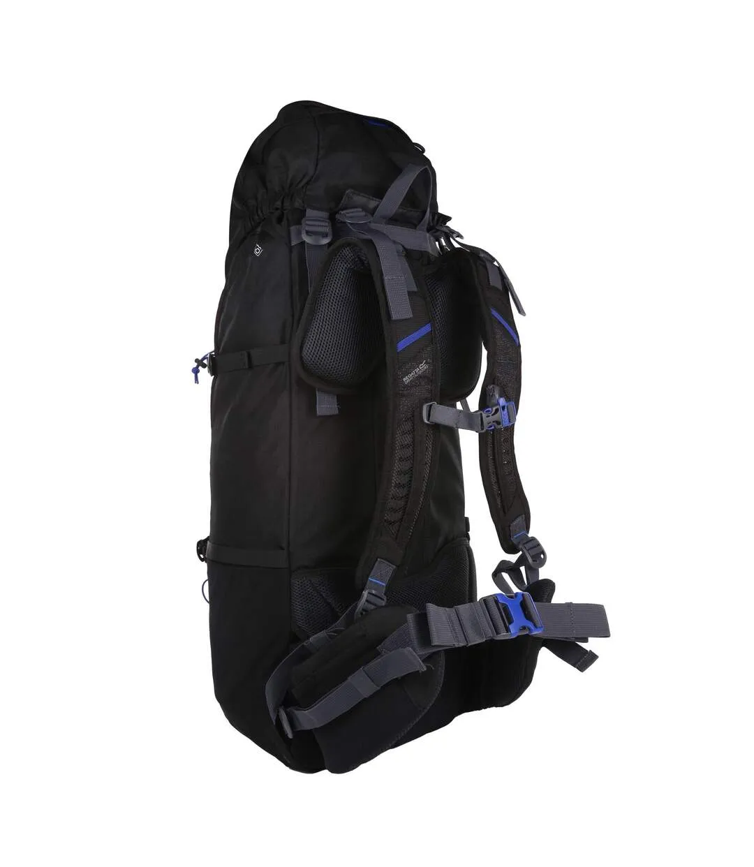 Blackfell iii 60+10l expandable rucksack one size black/surfspray blue Regatta