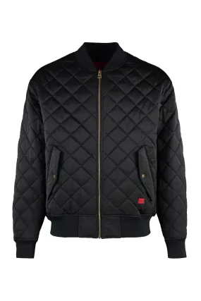 BOMBER JACKET IN TECHNICAL FABRIC