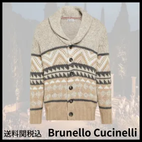 BRUNELLO CUCINELLI  |Unisex Cashmere Street Style Cardigans