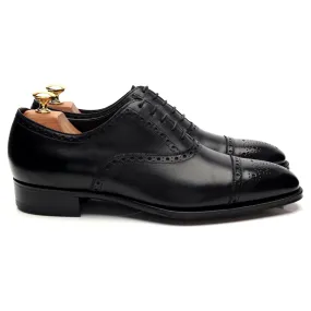 'Burlington' Black Leather Oxford Brogues UK 8.5 E