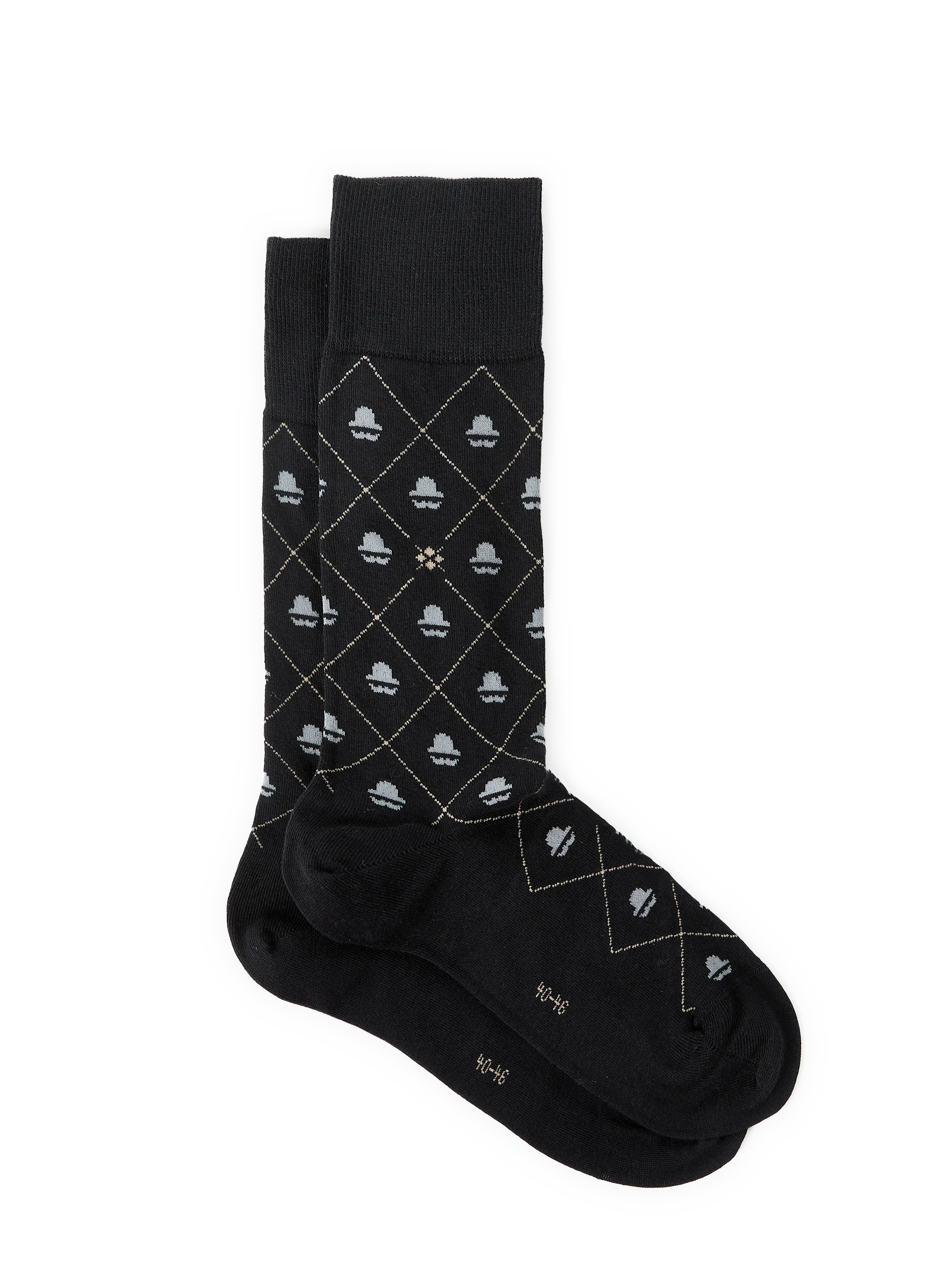 BURLINGTON  Printed socks - Black