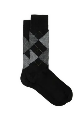 BURLINGTON  Wool blend Socks  - Black