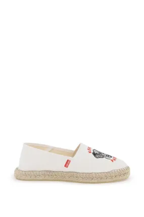 canvas espadrilles with logo embroidery FE52ES020F82 BLANC