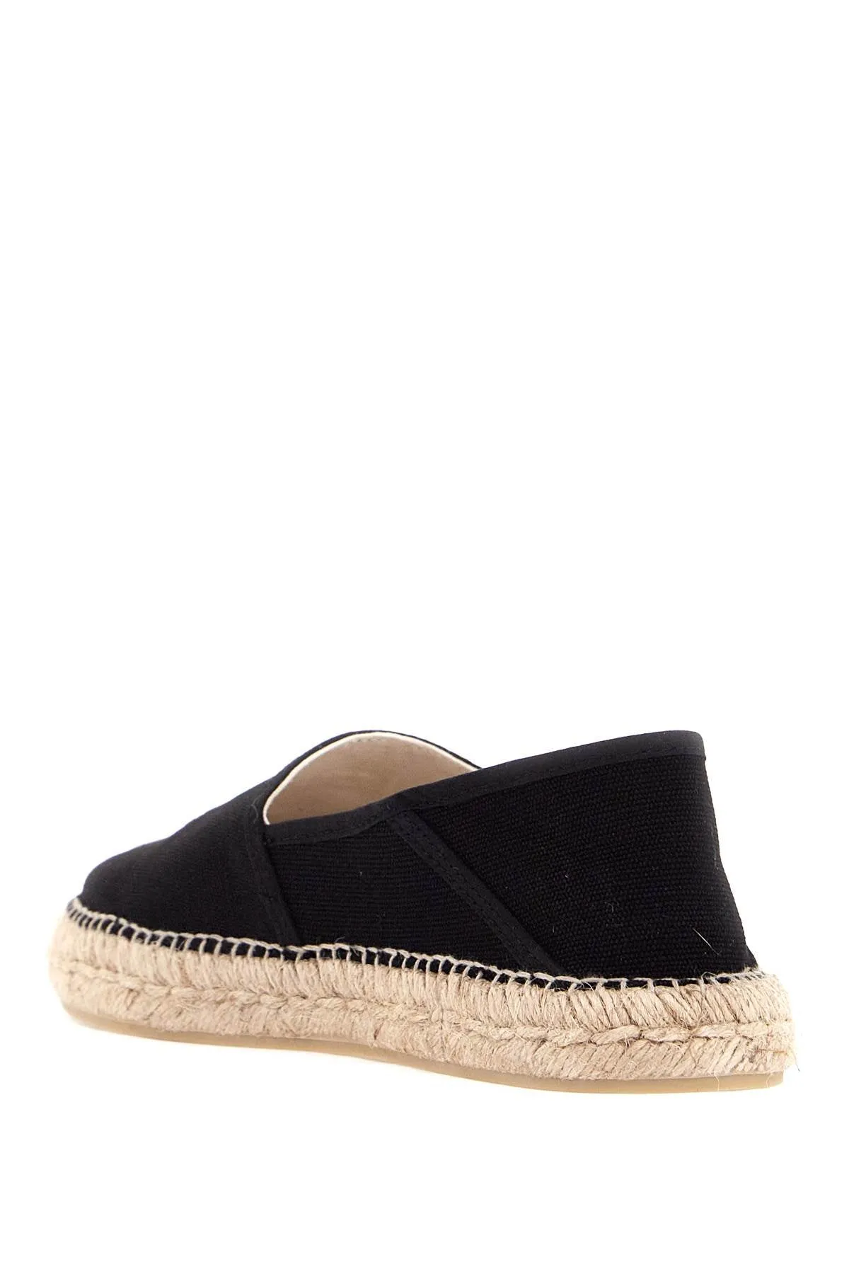 Canvas Espadrilles With Logo Embroidery