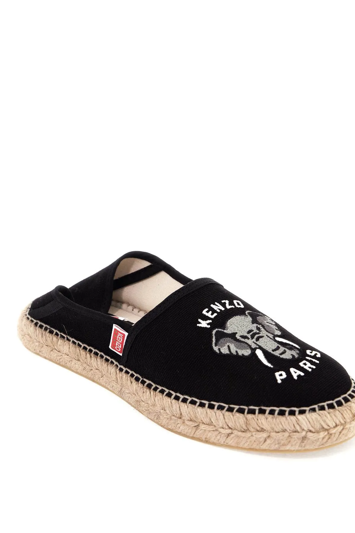 Canvas Espadrilles With Logo Embroidery