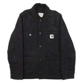 CARHARTT WIP Michigan Quilted Lined Womens Chore Jacket Black XS