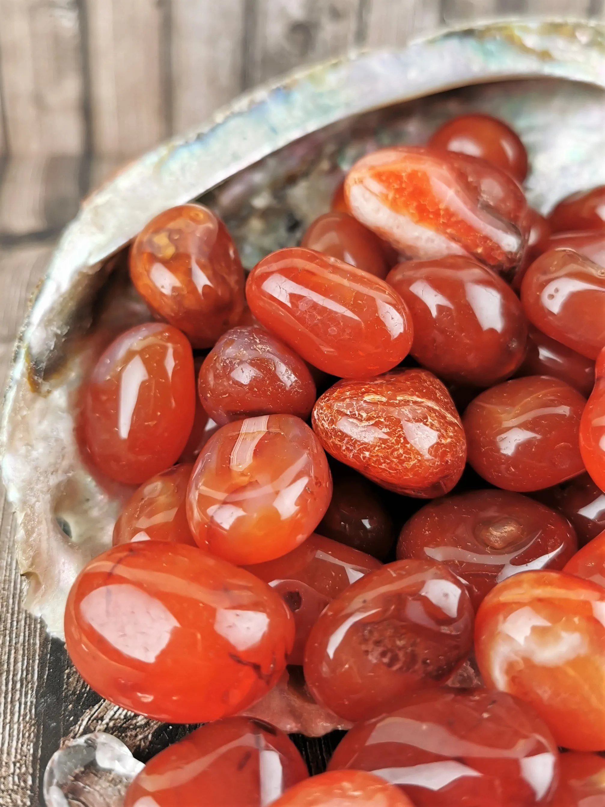 Carnelian Tumbled Stones