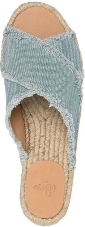 Castañer Palmera open-toe espadrilles Blue