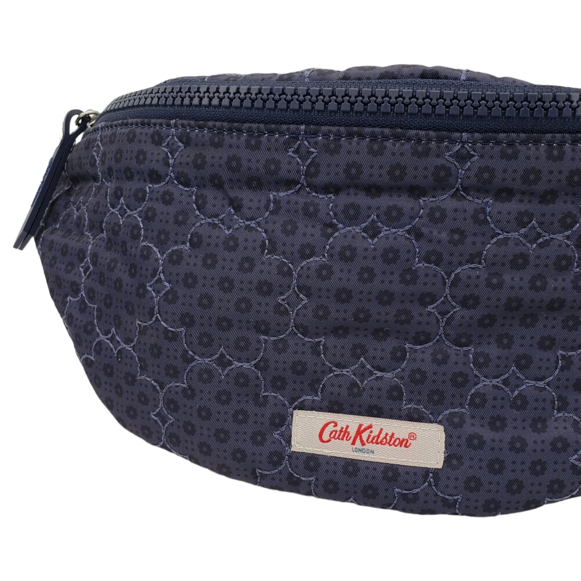 Cath Kidston Blue Ditsy Print Quilted Bum Bag