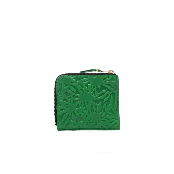 CDG Embossed Forest Wallet (Green SA3100EF)