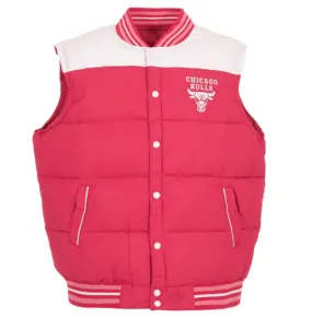 Chicago Bulls Nylon Puffer Vest - The Puffer jacket