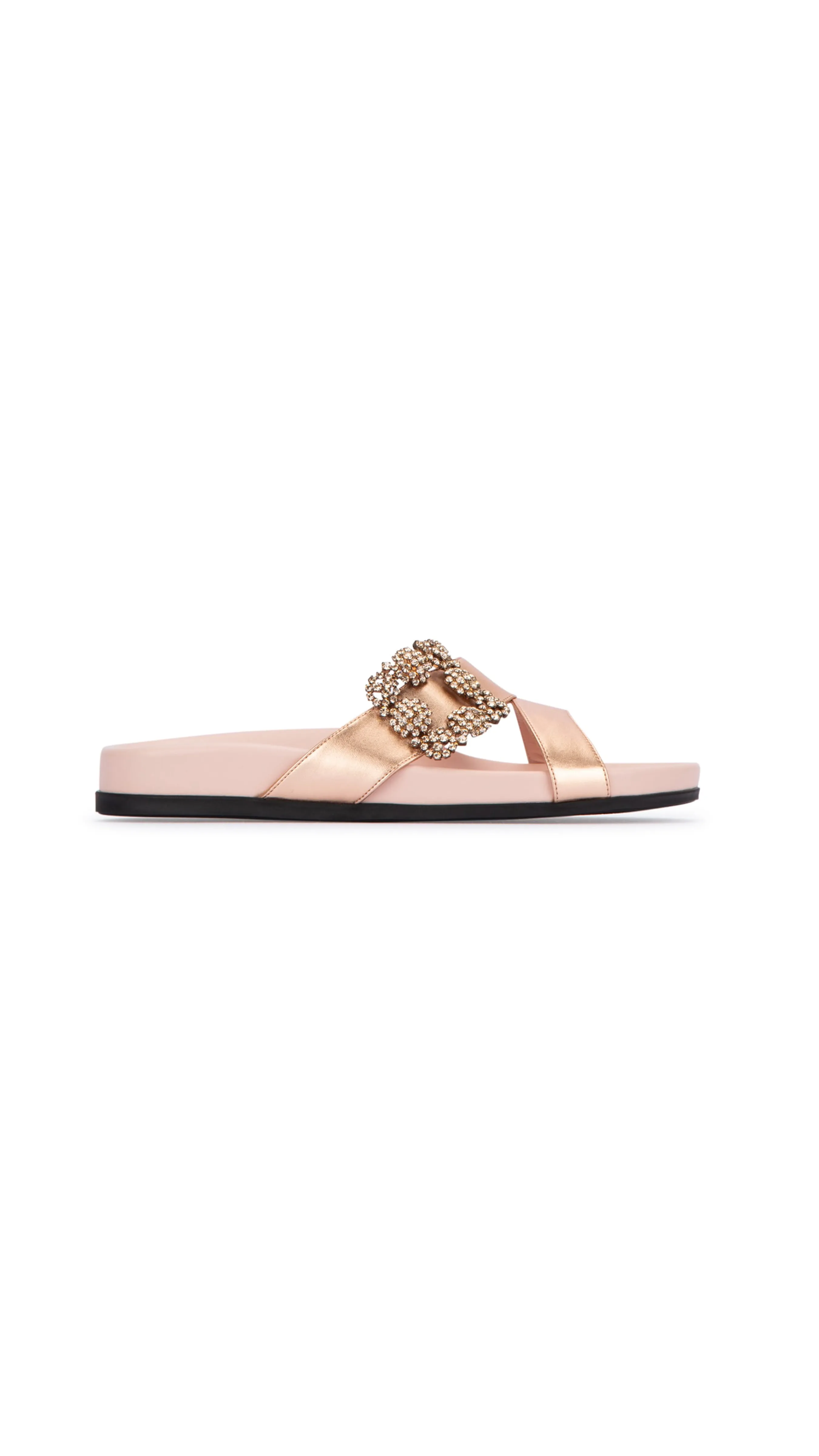 Chilanghi Flat Mules - Pink