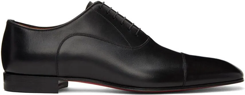 Christian Louboutin Black Greggo Oxfords