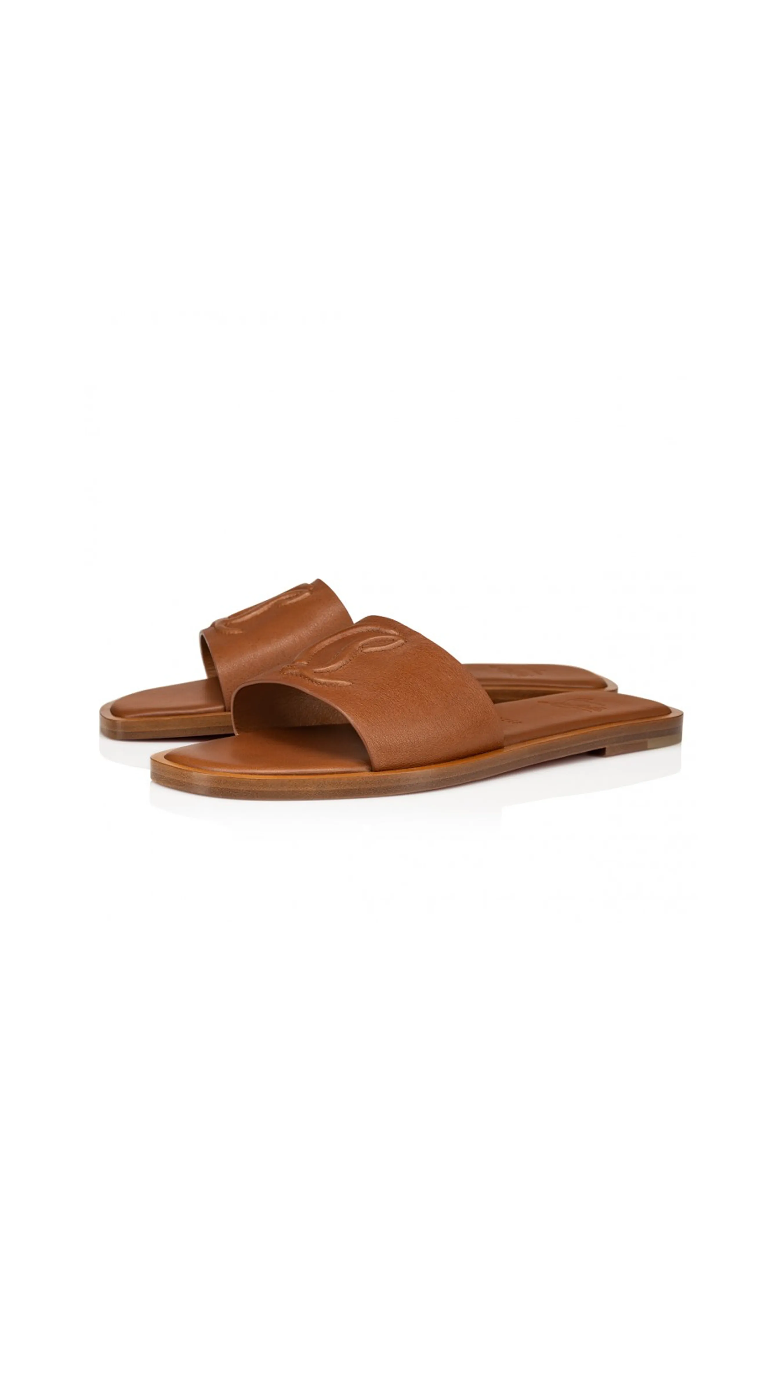 CL Leather Mules - Cuoio Brown