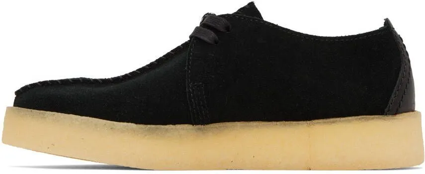 Clarks Originals Black Trek Cup Oxfords