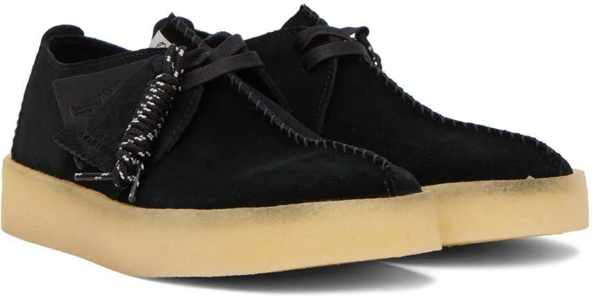 Clarks Originals Black Trek Cup Oxfords