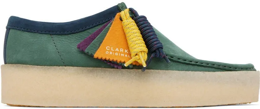 Clarks Originals Green Wallabee Cup Oxfords