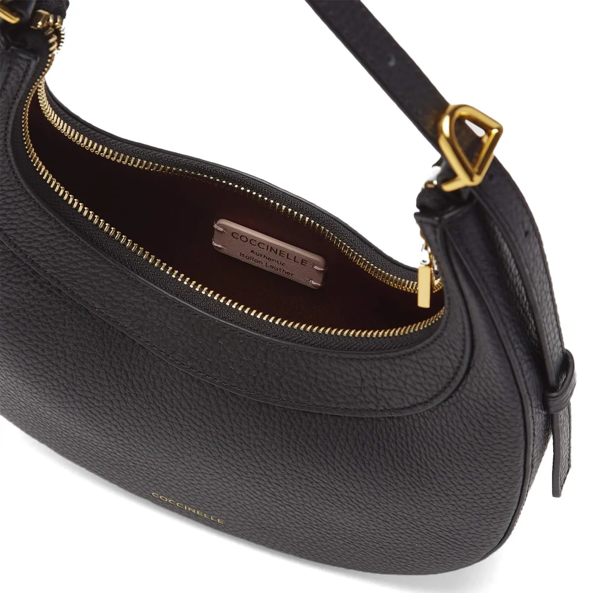 Coccinelle - Whisper Noir Hobo Bag - PIP530101 - NOIR