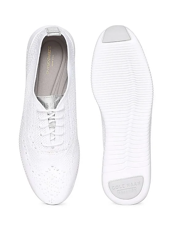 Cole Haan Women White 2.ZERØGRAND Wingtip Oxfords