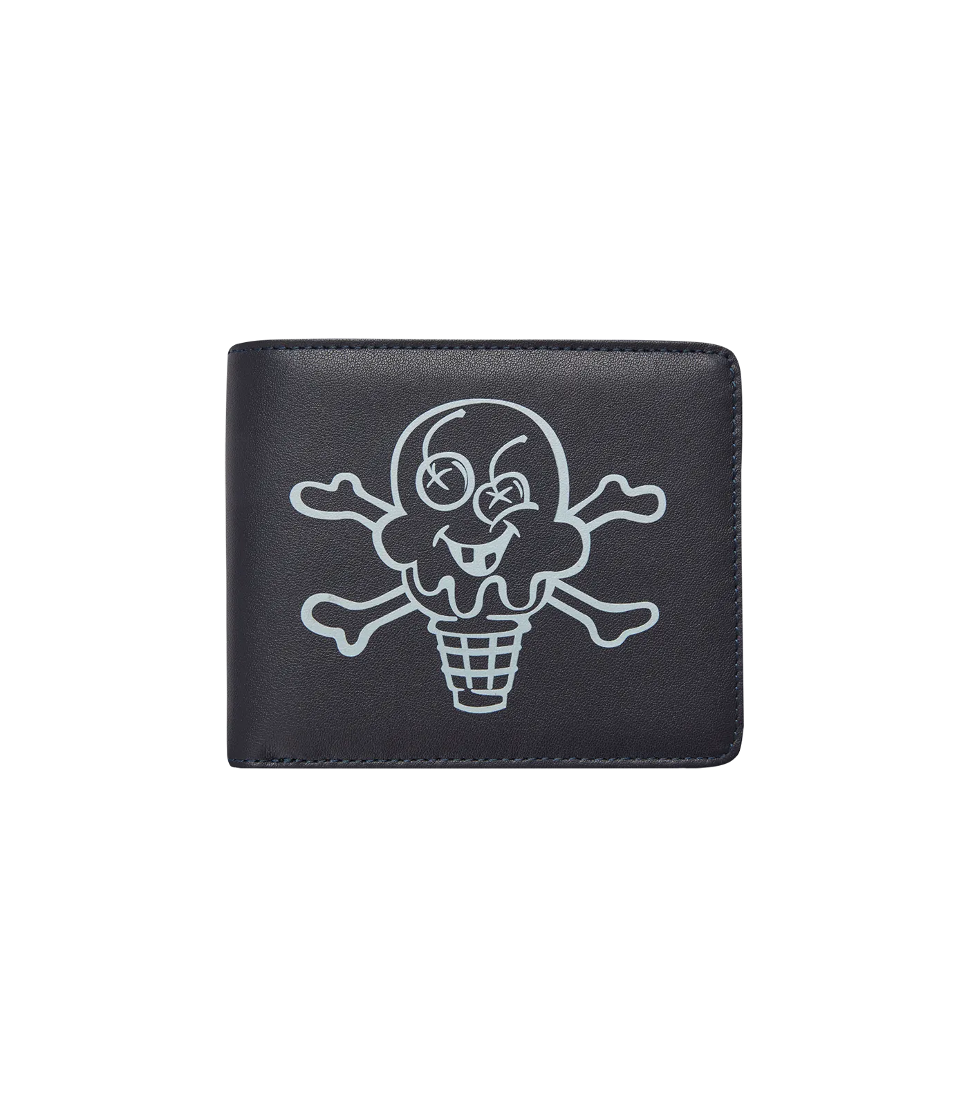 CONES AND BONES WALLET - NAVY