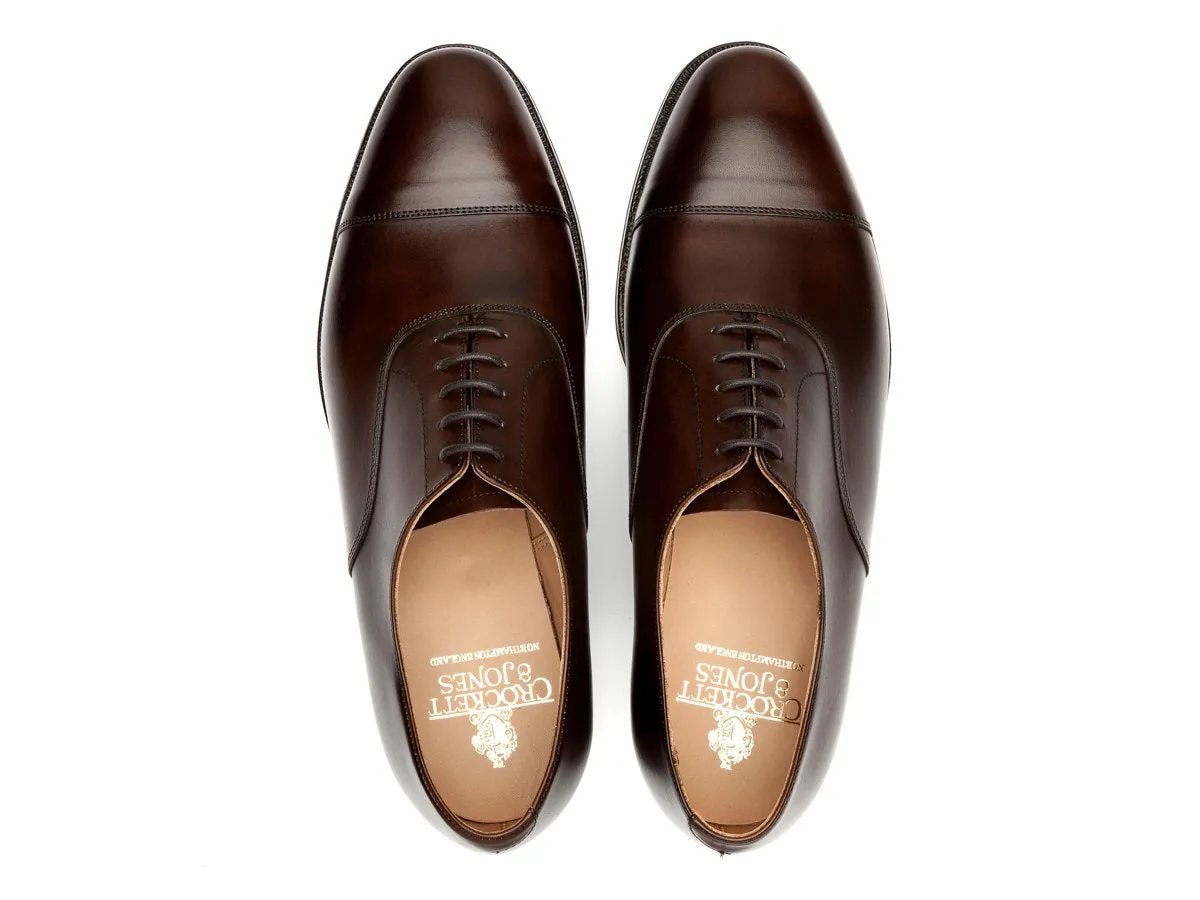 Connaught Dark Brown Burnished Calf