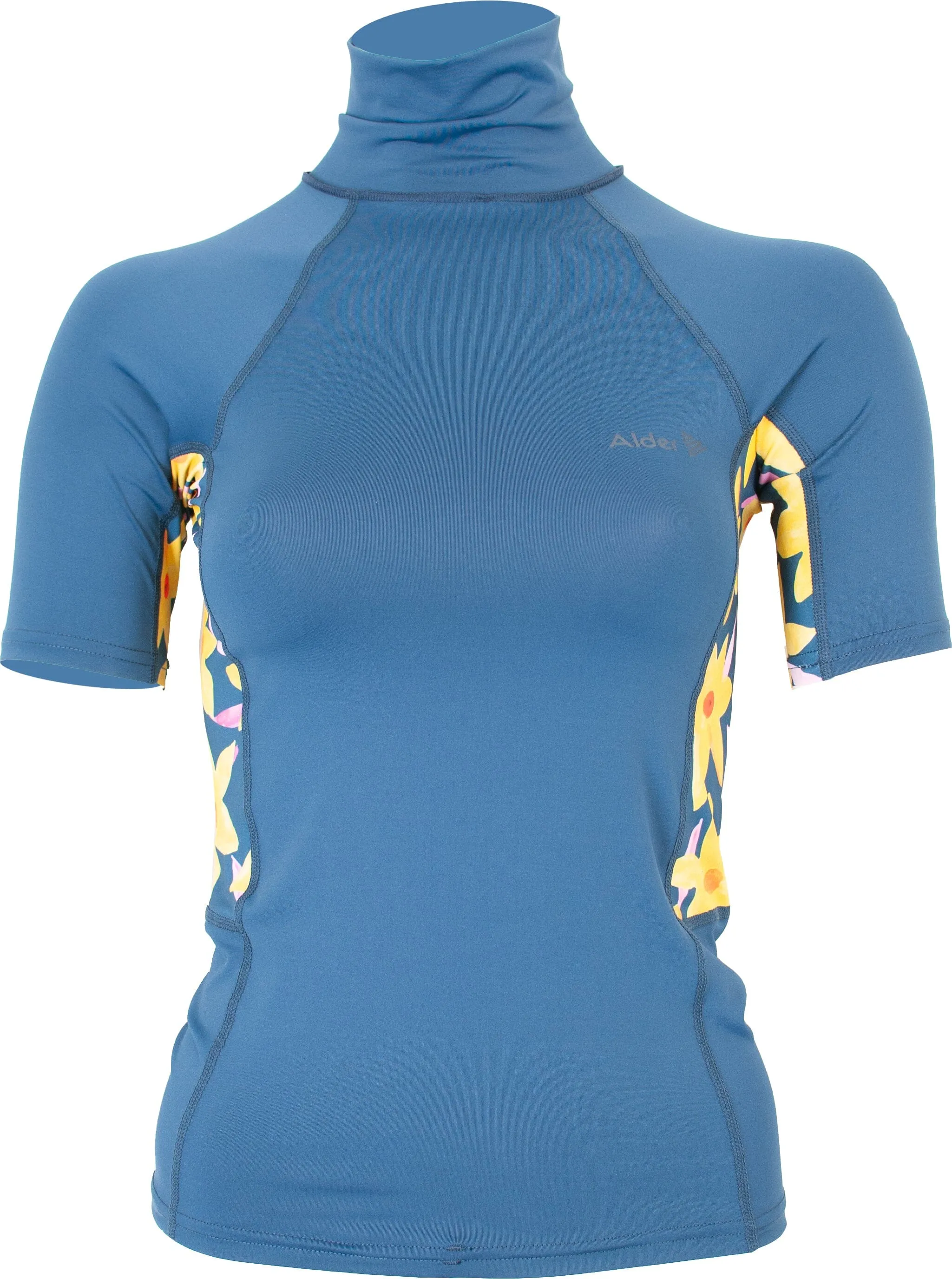 Cruz Women's Short Sleeve Rash Vest - Daffodil