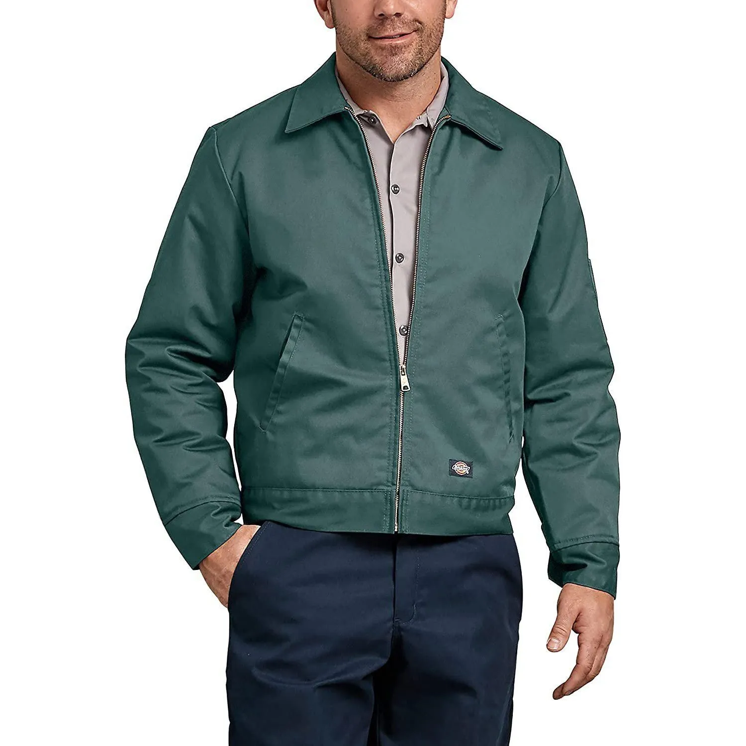 Dickies Men's Insulated Eisenhower Front-Zip Jacket